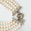 Valentino Garavani Costume Pearl Crystal Necklace