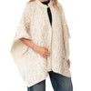 Valentino Garavani Cream Sequin Embellished Poncho Cardigan