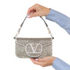 Valentino Garavani Small Crystal Locò Shoulder Bag