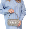 Valentino Garavani Small Crystal Locò Shoulder Bag