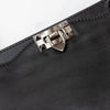 Valentino Garavani Rockstud  Black Leather Medium Trapeze Tote Bag