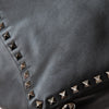 Valentino Garavani Rockstud  Black Leather Medium Trapeze Tote Bag