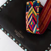 Valentino Garavani Black Leather Rockstud Bag