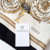 Versace Cream Silk Scarf