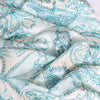 Versace Silk Aqua Scarf