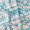 Versace Silk Aqua Scarf