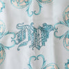 Versace Silk Aqua Scarf