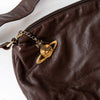 Vivienne Westwood Brown Leather Hobo Bag