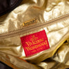 Vivienne Westwood Brown Leather Hobo Bag