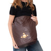 Vivienne Westwood Brown Leather Hobo Bag