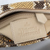 Vivienne Westwood Vegan Leather Crossbody Snakeskin Print Bag
