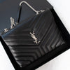 Saint Laurent Black Loulou Medium Bag
