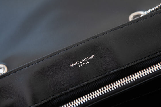 Saint Laurent Black Loulou Medium Bag