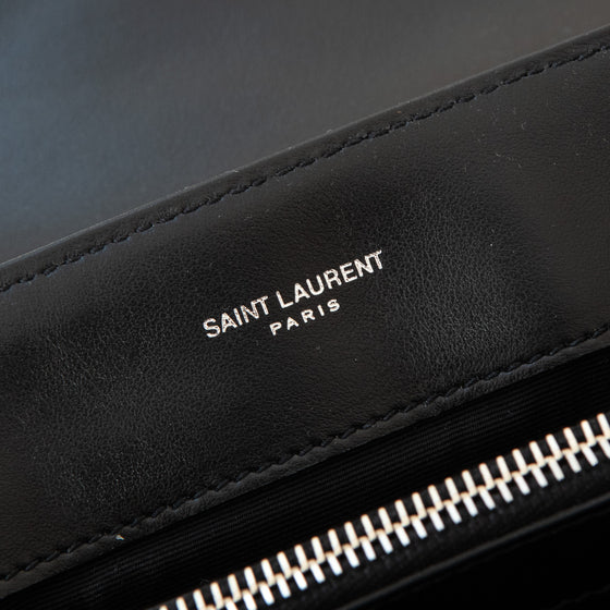 Saint Laurent Black Loulou Medium Bag