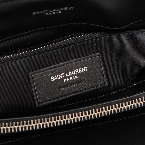 Saint Laurent Black Loulou Medium Bag