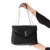 Saint Laurent Black Loulou Medium Bag