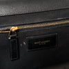 Saint Laurent Black Leather Large Envelope Shoulder Bag