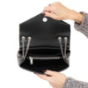 Yves Saint Laurent LouLou Small Black Leather Bag