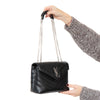 Yves Saint Laurent LouLou Small Black Leather Bag