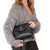 Yves Saint Laurent LouLou Small Black Leather Bag