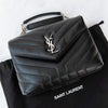 Yves Saint Laurent LouLou Small Black Leather Bag
