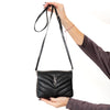 Saint Laurent Toy Lou Lou Black Leather Shoulder Bag