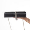 Saint Laurent Kate Black Mock Croc Monogram tassel bag