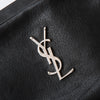 Saint Laurent Lou Tassel Black Soft Leather Camera Bag