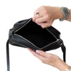 Saint Laurent Lou Tassel Black Soft Leather Camera Bag