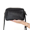 Saint Laurent Lou Tassel Black Soft Leather Camera Bag