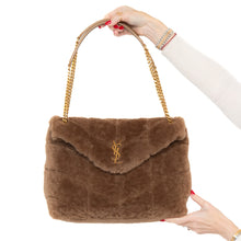  Saint Laurent LouLou Puffer Shearling Bag