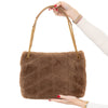 Saint Laurent LouLou Puffer Shearling Bag