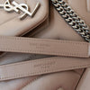 Saint Laurent Loulou  Beige Leather Shoulder Bag