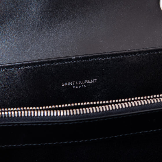 Saint Laurent Black Loulou Medium Bag