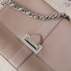 Aspinal Of London Lottie Beige Leather Crossbody Bag