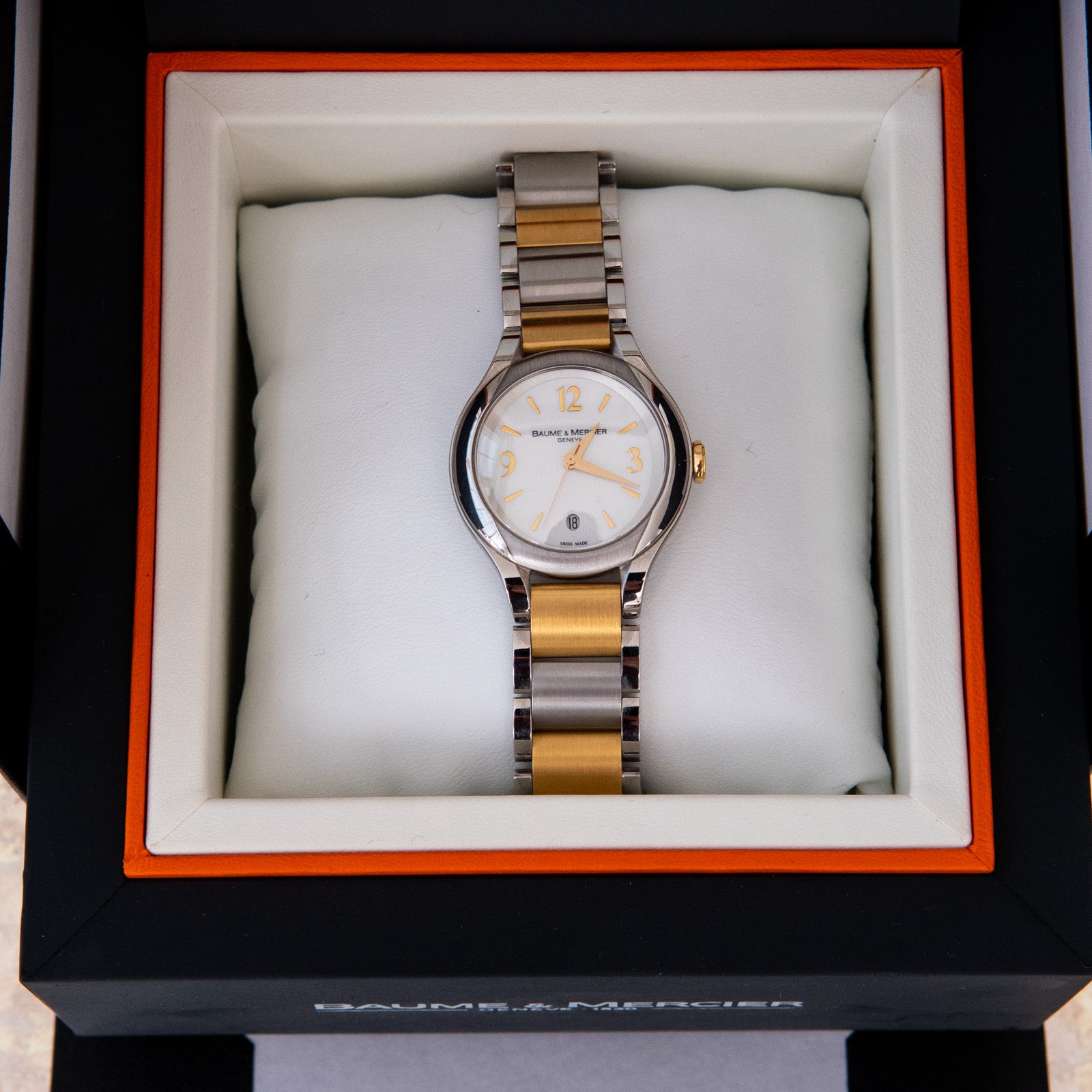 Baume and Mercier Stainless Steel And Gold Watch 30mm - EVEYSPRELOVED
