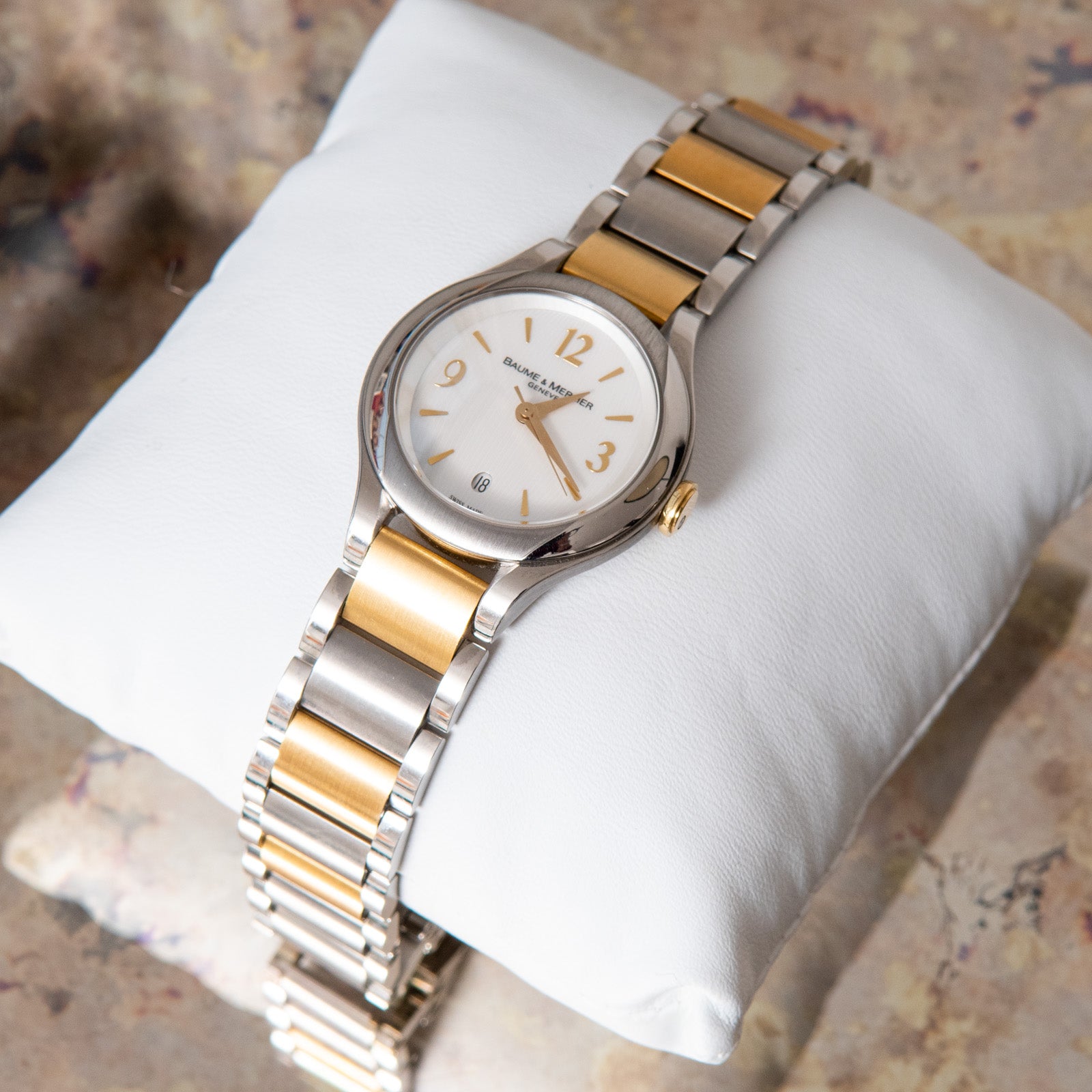 Baume mercier ladies hot sale gold watch