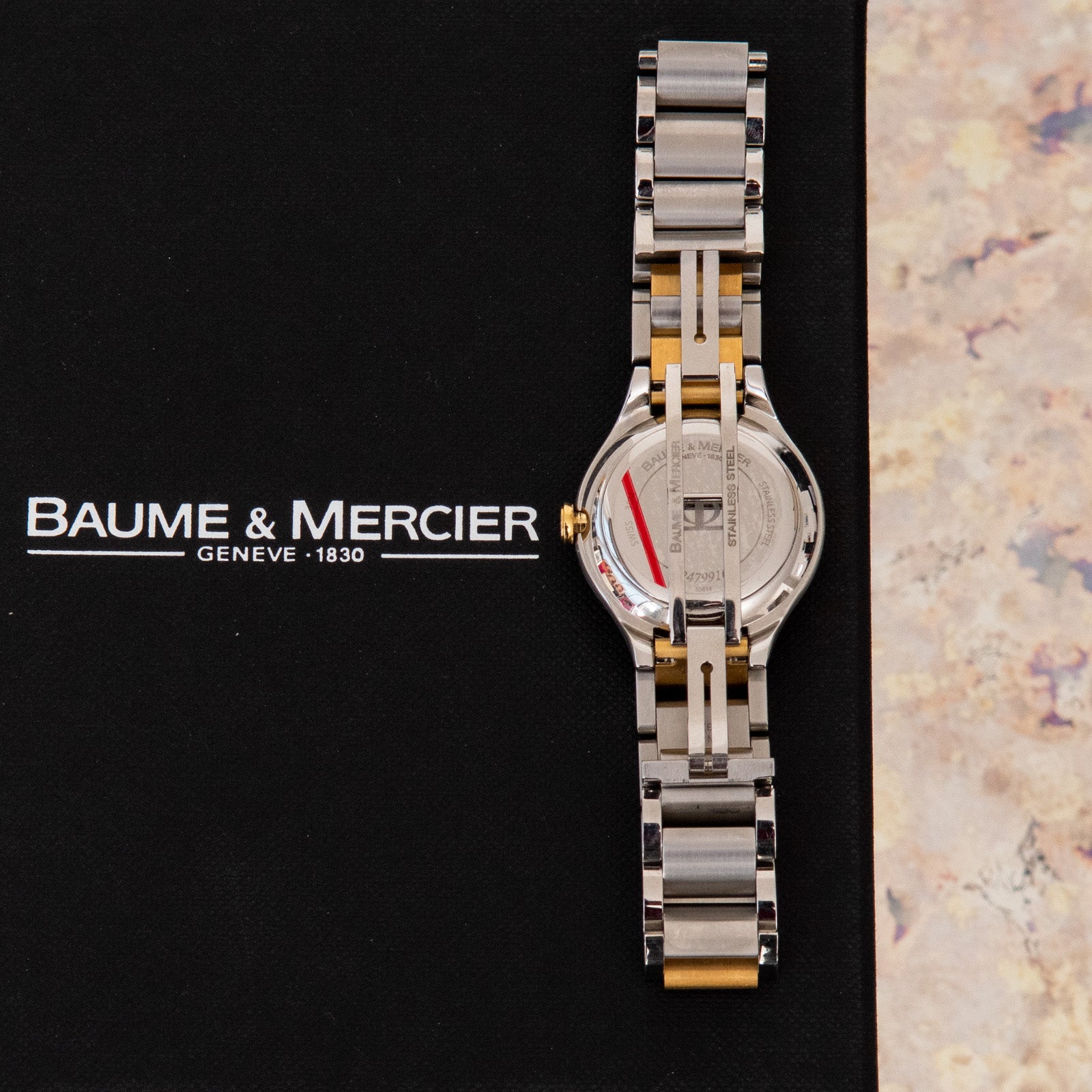 Baume mercier stainless on sale steel