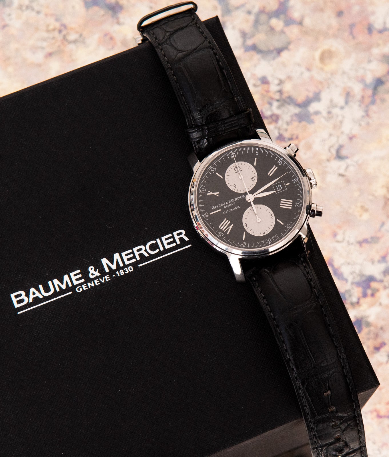 Baume and mercier chronograph on sale automatic