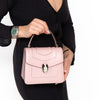 Bvlgari Serpenti Forever Blush Pink Leather Bag