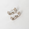 Bulgari B Zero White Gold And Diamond Hoop Earrings