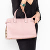 Burberry Banner Blush Leather Tote Bag