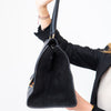 Celine Black Leather Trapeze Bag Celine