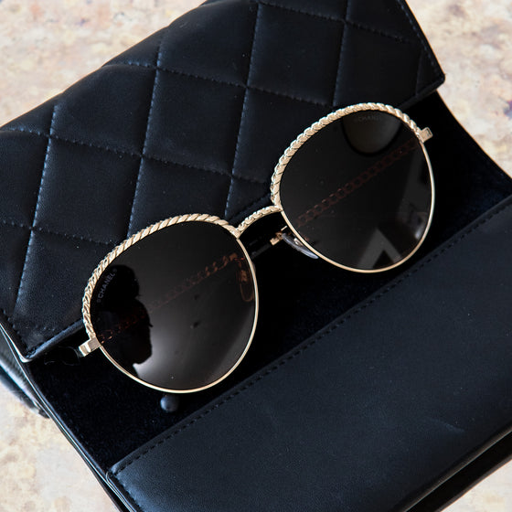 Chanel Sunglasses With Chain