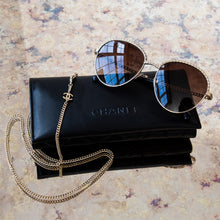  Chanel Sunglasses With Chain