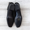 Chanel Black Leather Ankle Boots Velvet Toe Detail