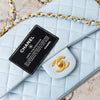 Chanel Baby Blue Medium Classic Flap Bag