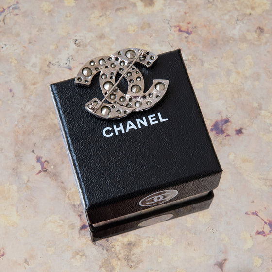 Chanel Diamanté Brooch