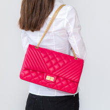  Chanel Chevron Quilted Pink Large Reissue 2.55  Double Flap Bag Chanel