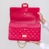 Chanel Chevron Quilted Pink Large Reissue 2.55  Double Flap Bag